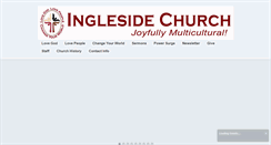 Desktop Screenshot of inglesidechurch.com